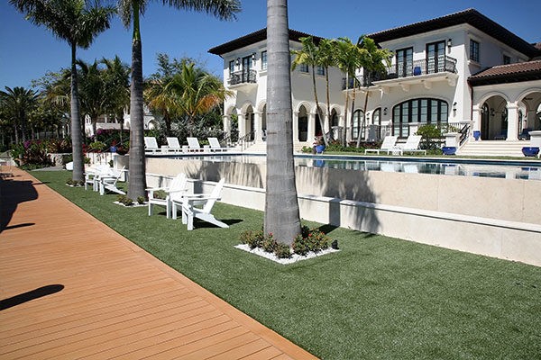 easygrass synthetic grass and synthetic turf Ft Lauderdale pool home