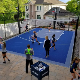 Backyard Volleyball Court from VersaCourt